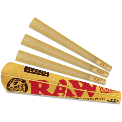 RAW Classic Pre-Rolled Cones King Size (3er)