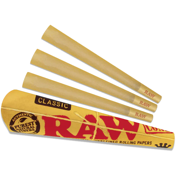 RAW Classic Pre-Rolled Cones King Size (3er)